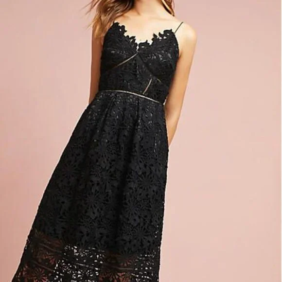 chinese dress ladies Evie Lace Dress – LEIN main image 0